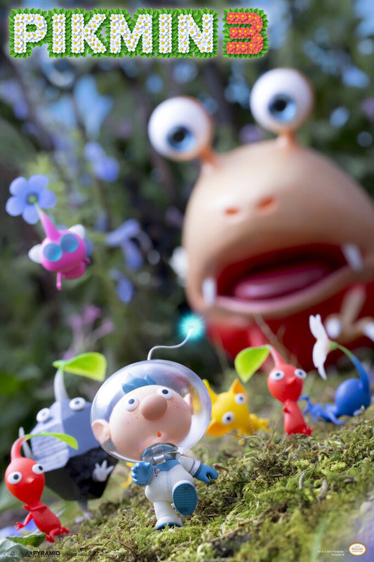 Pikmin 3 | Video Game Poster | Strategy Game Wall Art