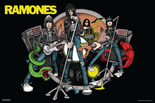 Ramones Road to Ruin | Album Cover Art | Punk Rock Poster
