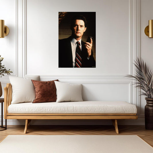 Twin Peaks | Agent Dale Cooper Portrait | David Lynch TV Show Poster - Movies & TV Poster