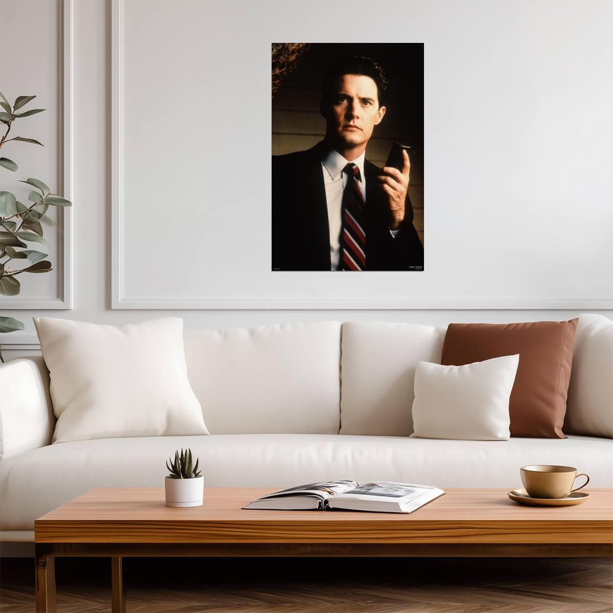 Twin Peaks | Agent Dale Cooper Portrait | David Lynch TV Show Poster - Movies & TV Poster
