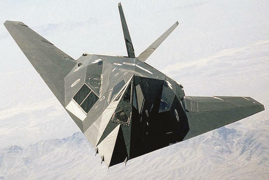 Lockheed F-117A Nighthawk Stealth Fighter | Aviation Photography | Military Aircraft Poster - Cars Poster
