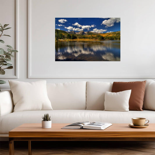 Sprague Lake | Rocky Mountain National Park Poster | Landscape Photography - Photography Poster