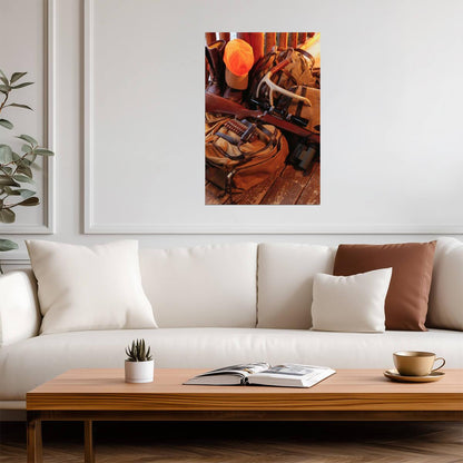 Big Game Hunting Gear | Hunter Lifestyle Photography Poster - Photography Poster