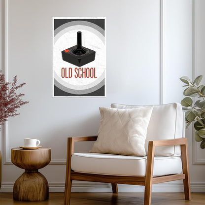 Retro Video Game Controller | Gamer Wall Art | 80s & 90s Gaming Poster