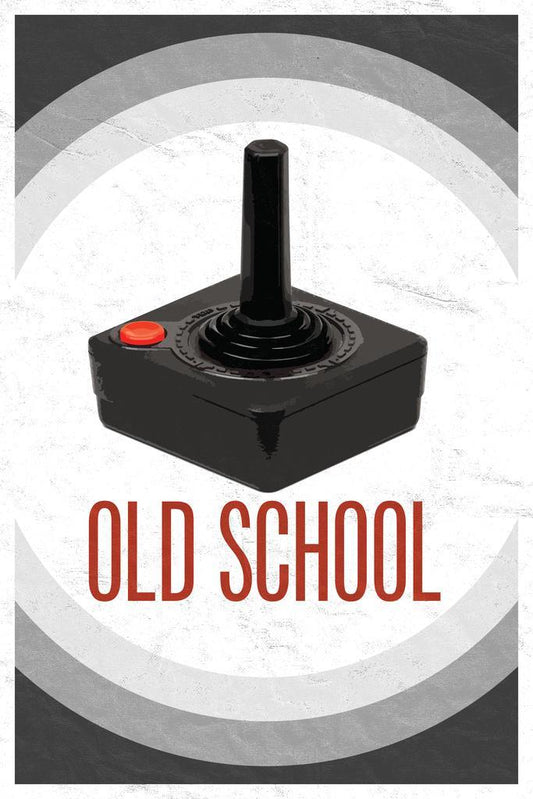Retro Video Game Controller | Gamer Wall Art | 80s & 90s Gaming Poster