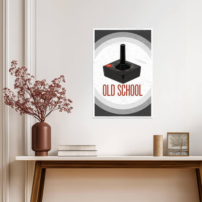 Retro Video Game Controller | Gamer Wall Art | 80s & 90s Gaming Poster