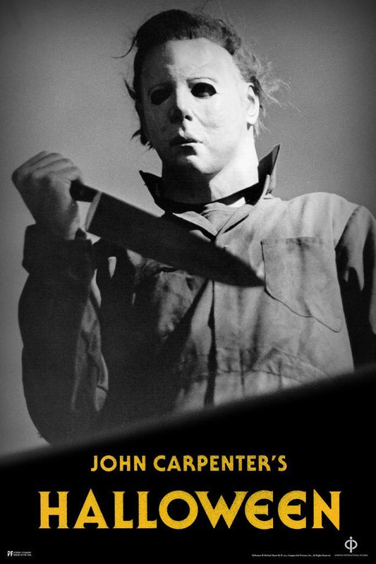 Halloween 1978 | Michael Myers Mask Poster | John Carpenter Horror Movie - Movies & TV Poster