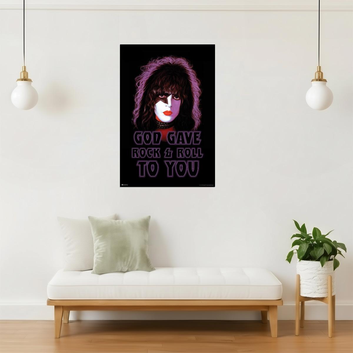 KISS Paul Stanley Solo Album | Vintage Poster | 70s Rock Wall Art