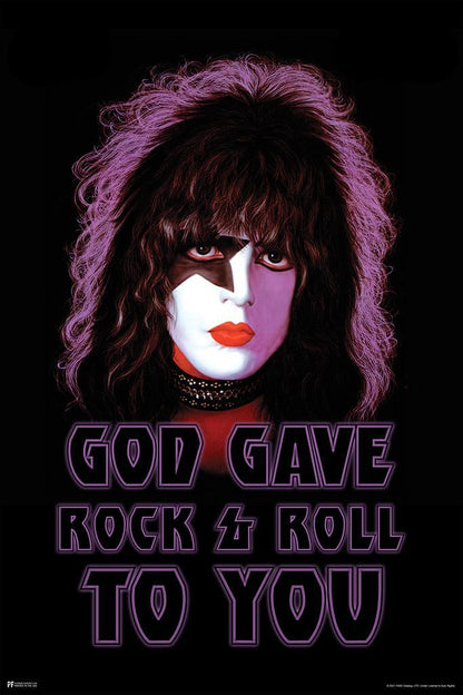 KISS Paul Stanley Solo Album | Vintage Poster | 70s Rock Wall Art