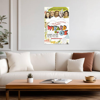 The Wizard of Oz 1939 | Judy Garland as Dorothy | Classic Movie Poster - Movies & TV Poster