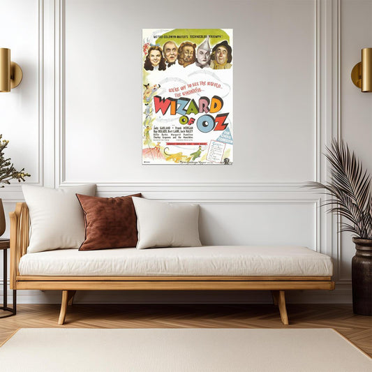 The Wizard of Oz 1939 | Judy Garland as Dorothy | Classic Movie Poster - Movies & TV Poster