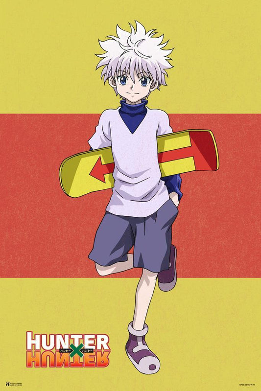 Hunter x Hunter Killua Zoldyck | Anime Poster | HxH Shonen Manga Art