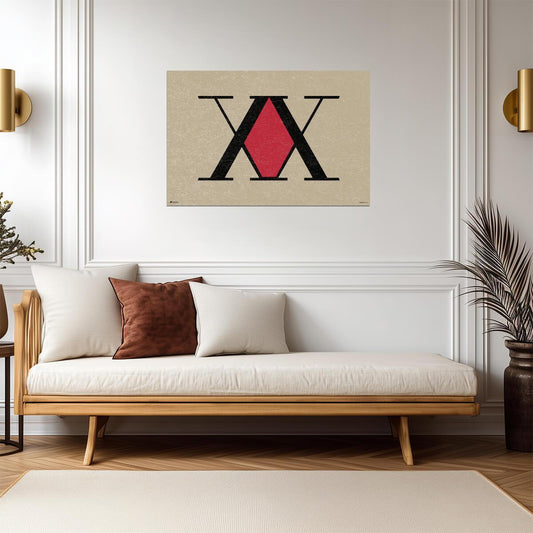 Hunter x Hunter Logo | HxH Wall Art | Shonen Anime Poster
