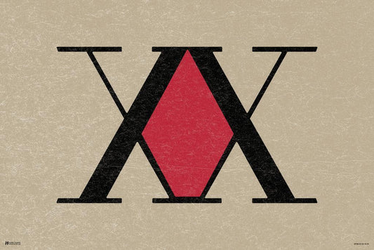 Hunter x Hunter Logo | HxH Wall Art | Shonen Anime Poster