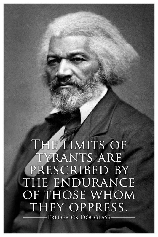 Power Concedes Nothing Without a Demand | Frederick Douglass Quote Poster | Activist Wall Art - Type & Quotes Poster