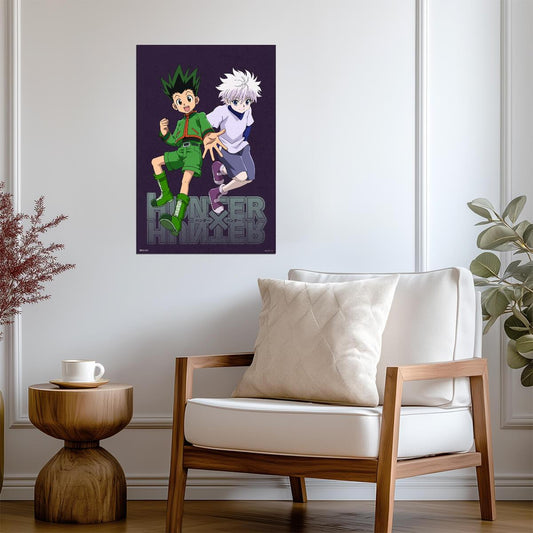 Hunter x Hunter Gon & Killua | HxH Manga Art | Anime Poster