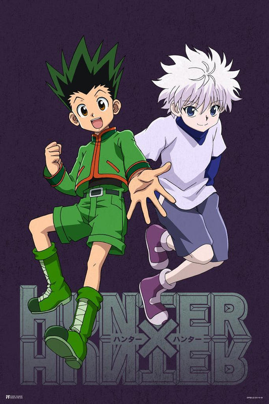 Hunter x Hunter Gon & Killua | HxH Manga Art | Anime Poster