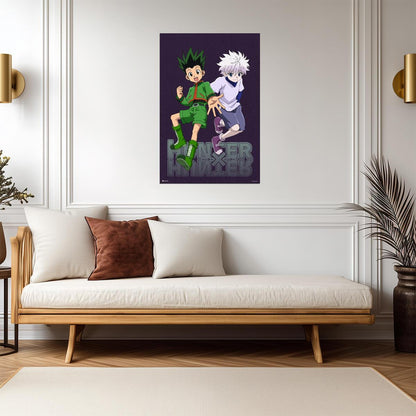 Hunter x Hunter Gon & Killua | HxH Manga Art | Anime Poster
