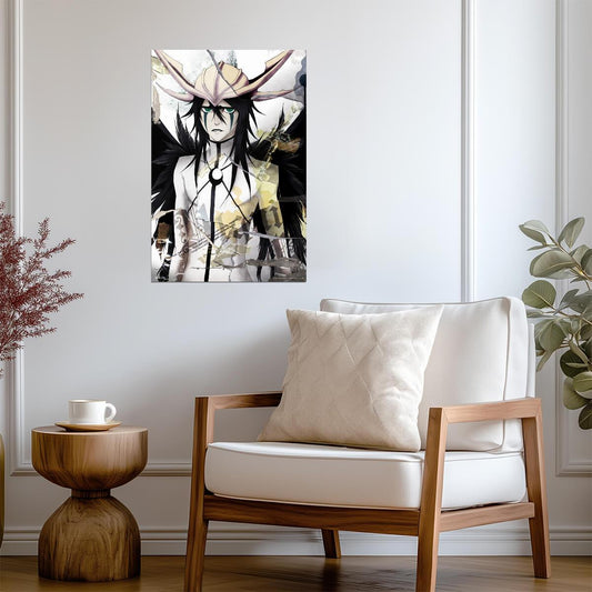 Bleach Ulquiorra Cifer | Dark Fantasy Art | Espada Anime Poster