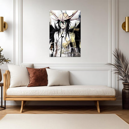 Bleach Ulquiorra Cifer | Dark Fantasy Art | Espada Anime Poster