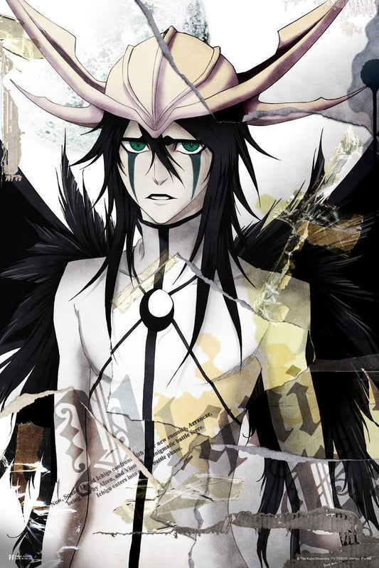 Bleach Ulquiorra Cifer | Dark Fantasy Art | Espada Anime Poster
