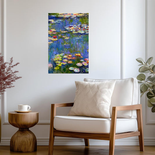 Claude Monet "Water Lilies" | Impressionist Painting | Classic Art Reproduction Poster - Graphic & Art Poster