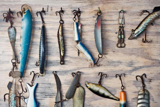 Trolling Spoons Fishing Lures Display | Angler Hobby Photography | Fishing Poster - Photography Poster