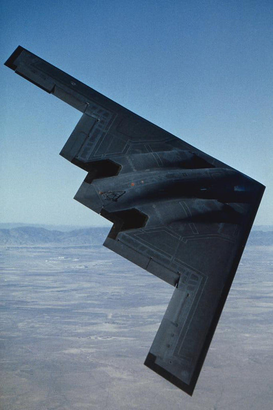 Northrop B-2 Stealth Bomber in Flight | Aviation Photography | Military Aircraft Poster - Photography Poster