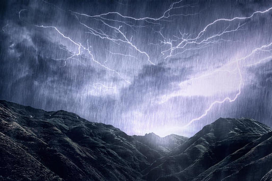 Mother Nature's Rage | Stormy Landscape Photography | Powerful Nature Poster - Photography Poster