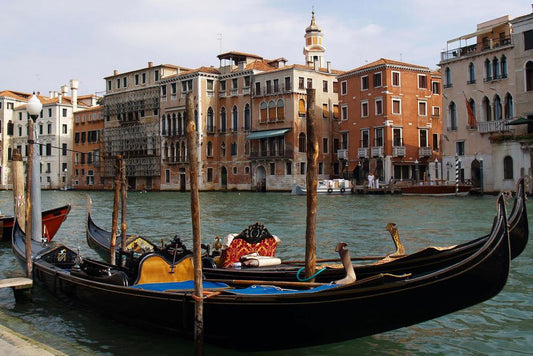 Gondola in the Canals of Venice | Italy Photography Print | European Travel Poster - Photography Poster