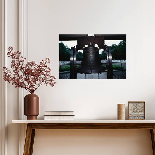 The Liberty Bell in Philadelphia | Historical Landmark Photography | American History Poster - Photography Poster