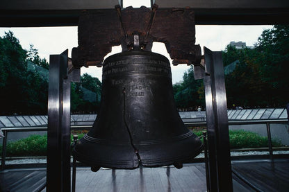 The Liberty Bell in Philadelphia | Historical Landmark Photography | American History Poster - Photography Poster