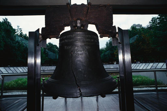 The Liberty Bell in Philadelphia | Historical Landmark Photography | American History Poster - Photography Poster