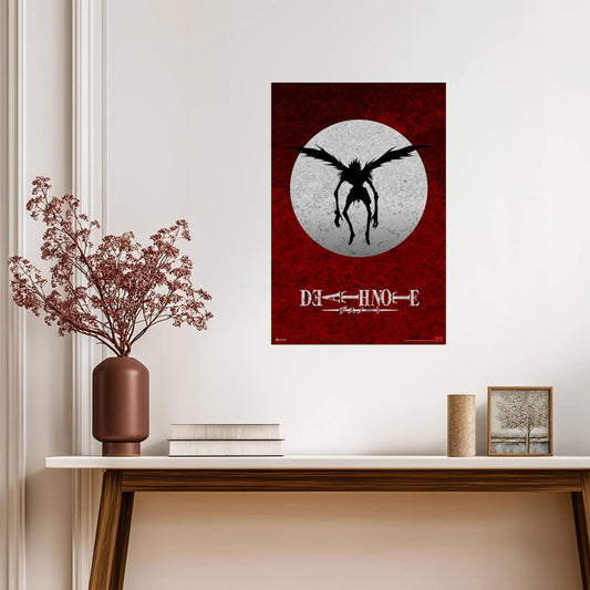 Death Note Ryuk | Anime Poster | Shinigami Dark Fantasy Art
