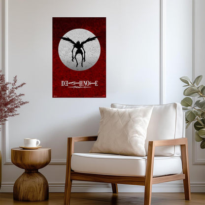 Death Note Ryuk | Anime Poster | Shinigami Dark Fantasy Art