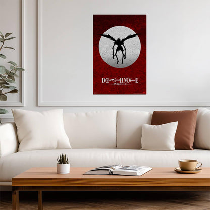 Death Note Ryuk | Anime Poster | Shinigami Dark Fantasy Art
