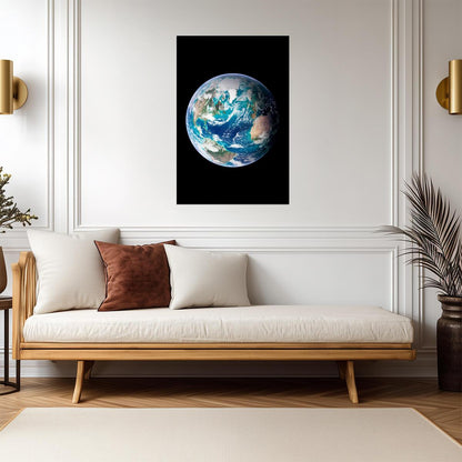Planet Earth from Space Photo | NASA View Photography | Astronomy Wall Art Poster - Photography Poster