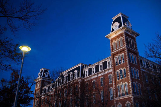 Old Main at the University of Arkansas | Fayetteville Campus Photography | Collegiate Poster - Photography Poster