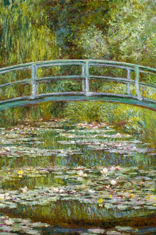 Claude Monet The Water Lily Pond | Impressionism Art Print | Famous Painting Poster