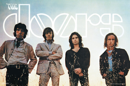 The Doors Waiting For The Sun | Album Cover Art Poster | Classic Rock Music Decor - Music Poster