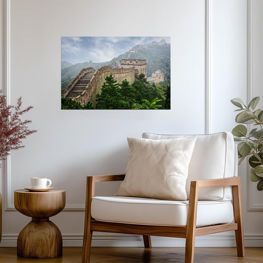 The Great Wall of China Photo | Historical Landmark | World Wonder Poster - Photography Poster