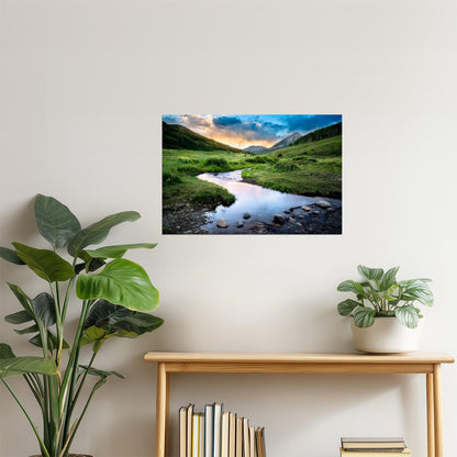 Crested Butte Poster | Colorado Rocky Mountains Photography | Landscape Wall Art