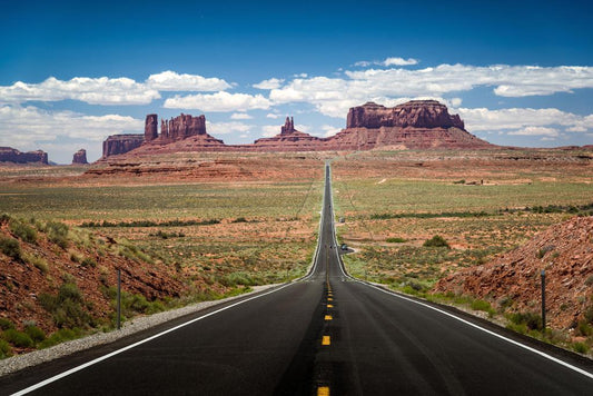 Forrest Gump Point in Monument Valley | Landscape Photography Poster - Movies & TV Poster