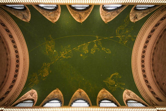 Decorated Ceiling of Grand Central Station | New York Architecture Photography | Landmark Poster - Photography Poster