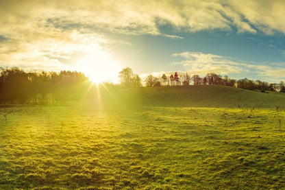 Northern Ireland Countryside at Sunrise | Landscape Photography | Nature Wall Art Poster - Photography Poster
