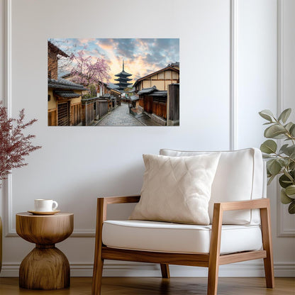 Yasaka Pagoda in Spring | Japan Photography Print | Kyoto Cherry Blossom Poster