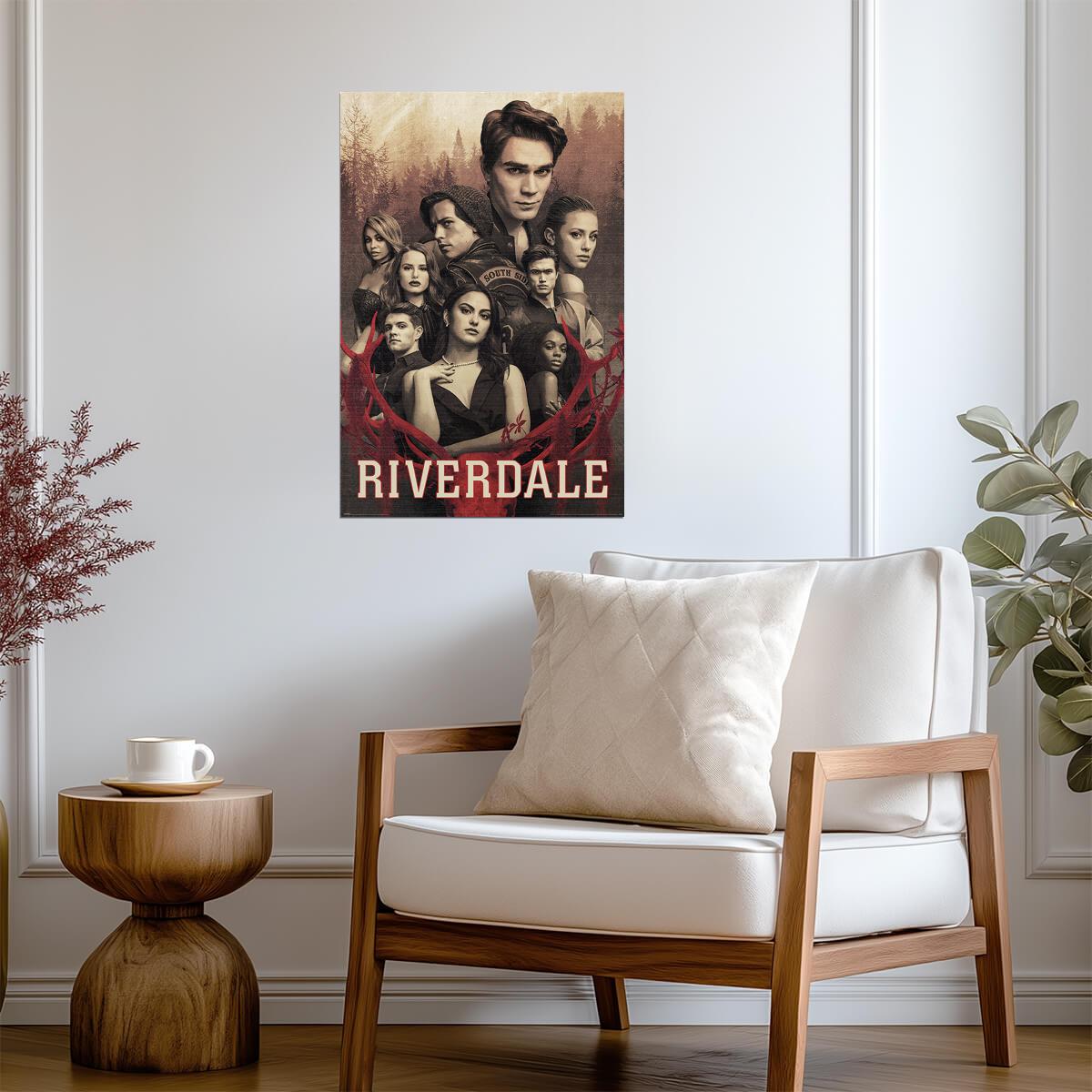 Riverdale Let The Game Begin | TV Show Quote Poster | Teen Drama Wall Art - Movies & TV Poster