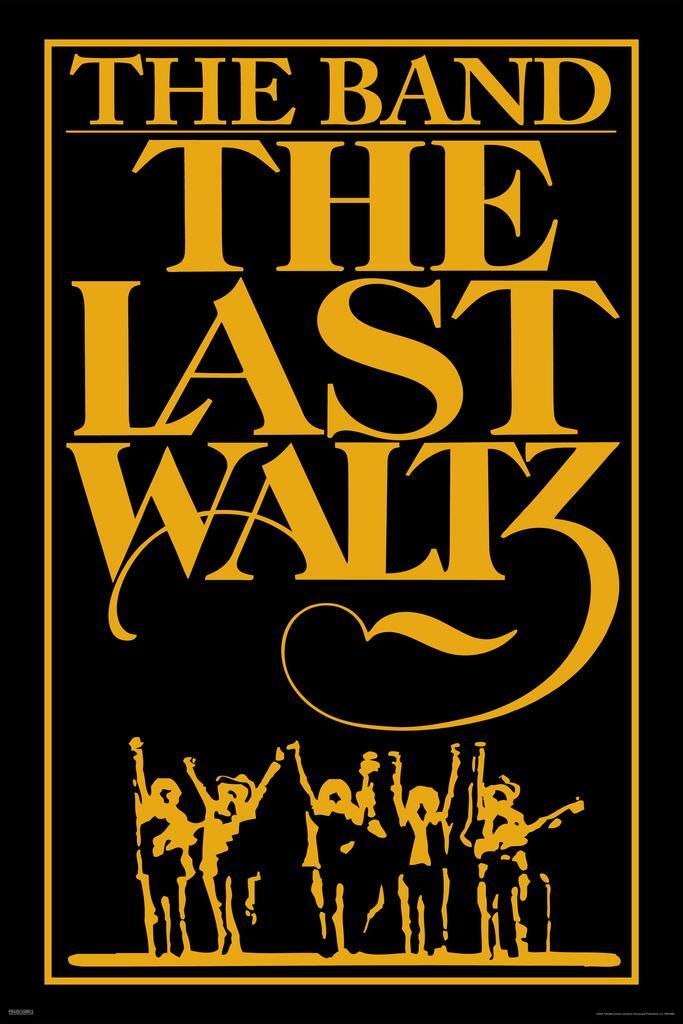 The Band The Last Waltz 1976 | Concert Film Movie Poster | Classic Rock Music Wall Art - Music Poster