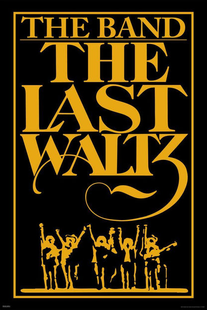 The Band The Last Waltz 1976 | Concert Film Movie Poster | Classic Rock Music Wall Art - Music Poster