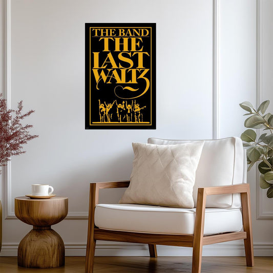 The Band The Last Waltz 1976 | Concert Film Movie Poster | Classic Rock Music Wall Art - Music Poster